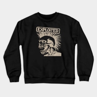 punk skull - the exploited Crewneck Sweatshirt